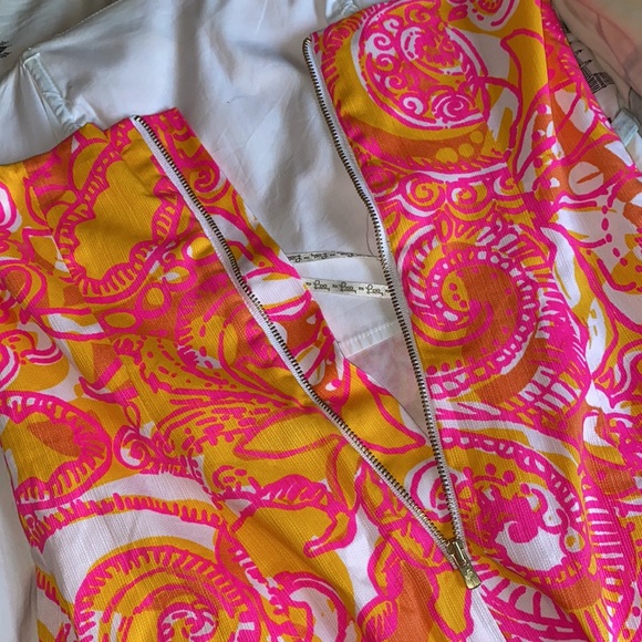 🥳💕 Host Pick 💕🥳 Lilly Pulitzer strapless dress - Picture 10 of 16